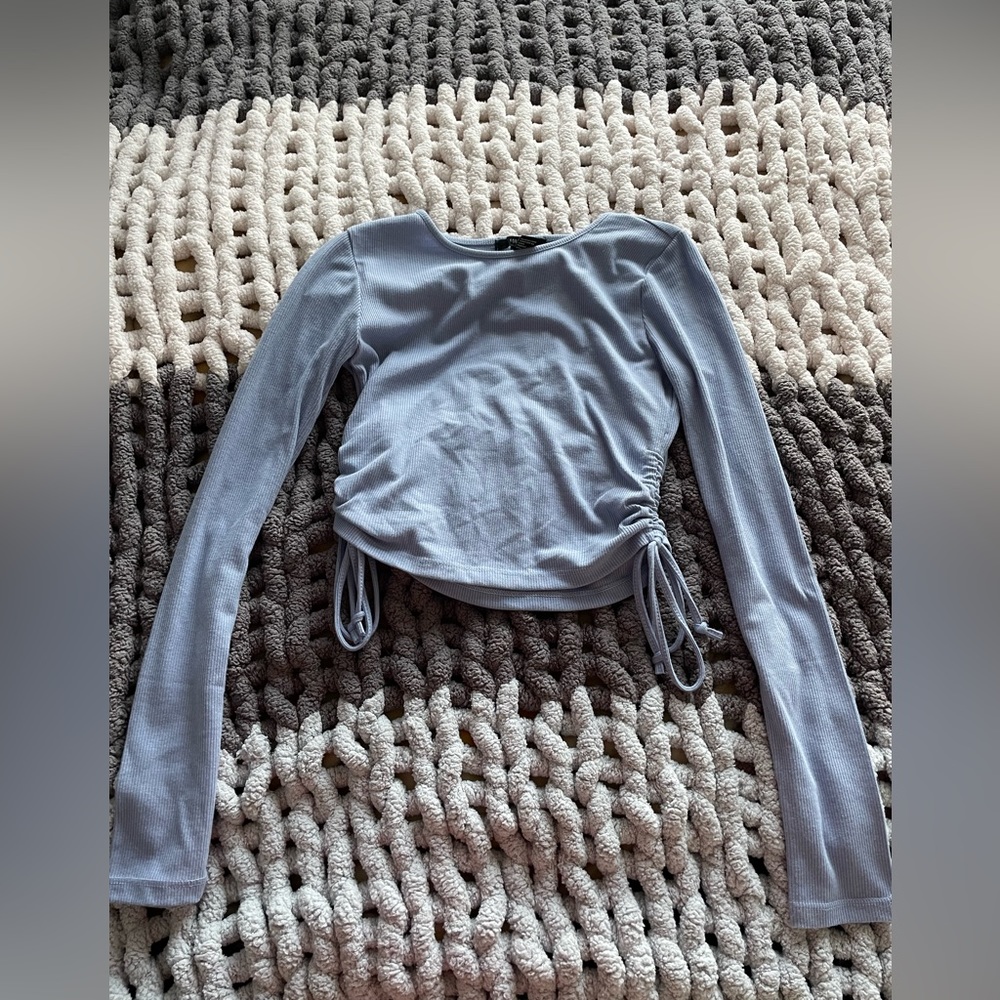 Forever 21 Long Sleeve Crop Top